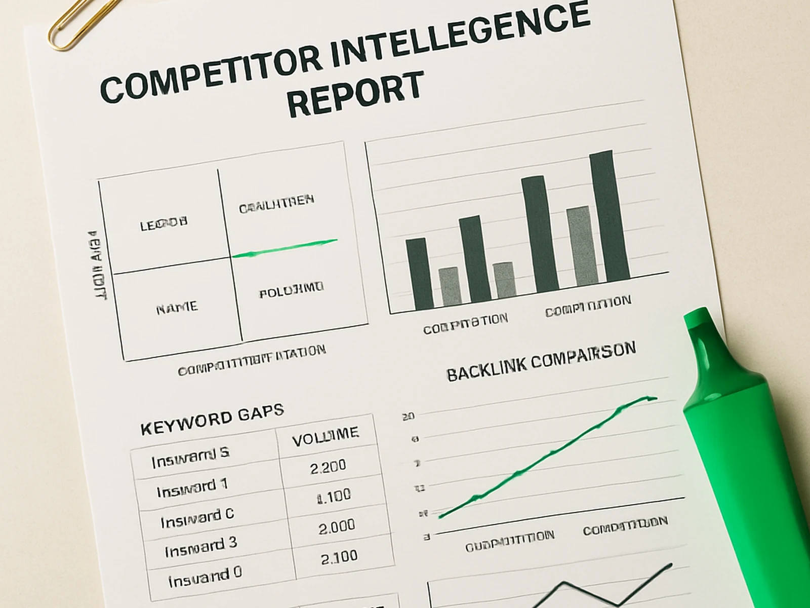 Competitor Intelligence